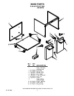 Предварительный просмотр 3 страницы KitchenAid KFFU271TSS00 Parts List