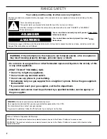 Preview for 2 page of KitchenAid KFGD500EBL00 User Instructions