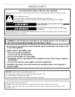 Preview for 2 page of KitchenAid KFGD500ESS User Instructions