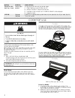 Preview for 6 page of KitchenAid KFGG500EBL User Instructions