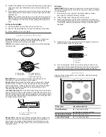 Предварительный просмотр 7 страницы KitchenAid KFGG500EBL User Instructions