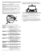 Preview for 8 page of KitchenAid KFGG500EBL User Instructions