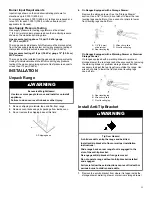 Preview for 11 page of KitchenAid KFGG500EWH Owner'S Manual