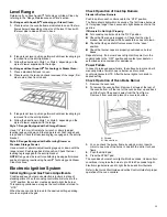 Preview for 15 page of KitchenAid KFGG500EWH Owner'S Manual