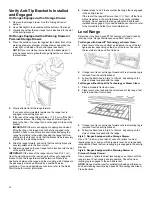 Preview for 14 page of KitchenAid KFGG504KPS Owner'S Manual