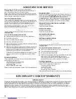 Preview for 12 page of KitchenAid KFGS306 Use And Care Manual