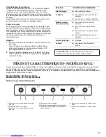 Preview for 17 page of KitchenAid KFGS306 Use And Care Manual