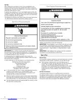 Preview for 4 page of KitchenAid KFGS306VSS00 Installation Instructions Manual