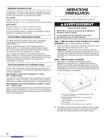 Предварительный просмотр 18 страницы KitchenAid KFGS306VSS04 Installation Instructions Manual