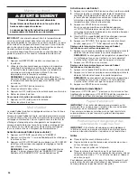 Preview for 36 page of KitchenAid KFID500ESS User Instructions