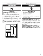 Предварительный просмотр 3 страницы KitchenAid KFIL27CXMS User Instructions