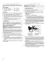 Предварительный просмотр 4 страницы KitchenAid KFIL27CXMS User Instructions