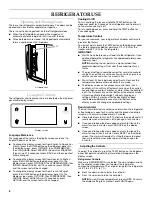 Предварительный просмотр 8 страницы KitchenAid KFIL27CXMS User Instructions