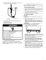 Предварительный просмотр 5 страницы KitchenAid KFIS20XVBL - 19.9 cu. Ft. Bottom Mount Refrigerator User Instructions