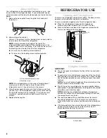 Предварительный просмотр 8 страницы KitchenAid KFIS20XVBL - 19.9 cu. Ft. Bottom Mount Refrigerator User Instructions