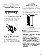 Предварительный просмотр 25 страницы KitchenAid KFIS20XVBL - 19.9 cu. Ft. Bottom Mount Refrigerator User Instructions