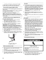 Предварительный просмотр 28 страницы KitchenAid KFIS20XVBL - 19.9 cu. Ft. Bottom Mount Refrigerator User Instructions