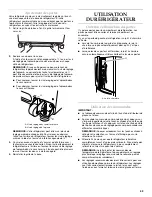 Предварительный просмотр 43 страницы KitchenAid KFIS20XVBL - 19.9 cu. Ft. Bottom Mount Refrigerator User Instructions