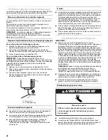 Предварительный просмотр 46 страницы KitchenAid KFIS20XVBL - 19.9 cu. Ft. Bottom Mount Refrigerator User Instructions