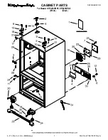 KitchenAid KFIS25XVBL5 Parts List preview