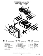 Предварительный просмотр 16 страницы KitchenAid KFIS25XVBL5 Parts List