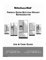 KitchenAid KFIS29BBBL00 Use & Care Manual preview