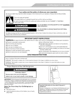 Preview for 3 page of KitchenAid KFIS29BBBL00 Use & Care Manual