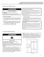 Preview for 5 page of KitchenAid KFIS29BBBL00 Use & Care Manual