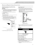 Preview for 9 page of KitchenAid KFIS29BBBL00 Use & Care Manual