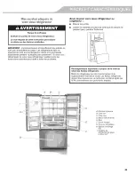 Preview for 43 page of KitchenAid KFIS29BBBL00 Use & Care Manual