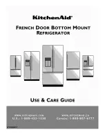 KitchenAid KFIS29BBBL03 Use & Care Manual preview