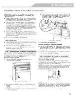 Предварительный просмотр 25 страницы KitchenAid KFIS29BBBL03 Use & Care Manual