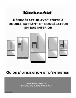 Предварительный просмотр 43 страницы KitchenAid KFIS29BBBL03 Use & Care Manual