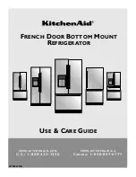 Preview for 1 page of KitchenAid KFIS29BBMS Use & Care Manual