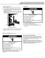 Preview for 9 page of KitchenAid KFIS29BBMS Use & Care Manual