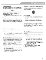 Preview for 21 page of KitchenAid KFIS29BBMS Use & Care Manual