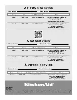 Preview for 122 page of KitchenAid KFIS29BBMS Use & Care Manual