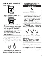 Preview for 13 page of KitchenAid KFIS29BBWH Use & Care Manual