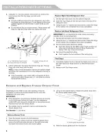 Предварительный просмотр 8 страницы KitchenAid KFIS29PBMS00 Use & Care Manual