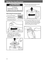 Preview for 14 page of KitchenAid KFP0711 Instructions Manual