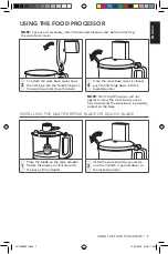 Preview for 7 page of KitchenAid KFP0719 Manual