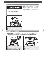 Preview for 8 page of KitchenAid KFP0722 Instructions Manual