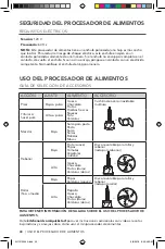 Preview for 40 page of KitchenAid KFP0918 Manual