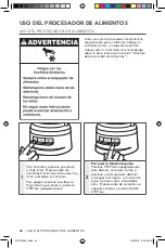 Preview for 44 page of KitchenAid KFP0918 Manual