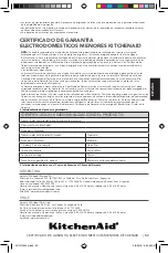 Preview for 53 page of KitchenAid KFP0918 Manual