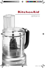 Предварительный просмотр 1 страницы KitchenAid KFP0919 Manual