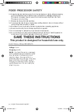 Preview for 4 page of KitchenAid KFP0919 Manual