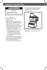 Preview for 16 page of KitchenAid KFP0922 Instructions Manual