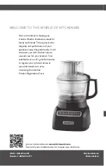 Preview for 2 page of KitchenAid KFP0924 Instructions Manual