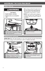 Preview for 8 page of KitchenAid KFP0924 Instructions Manual